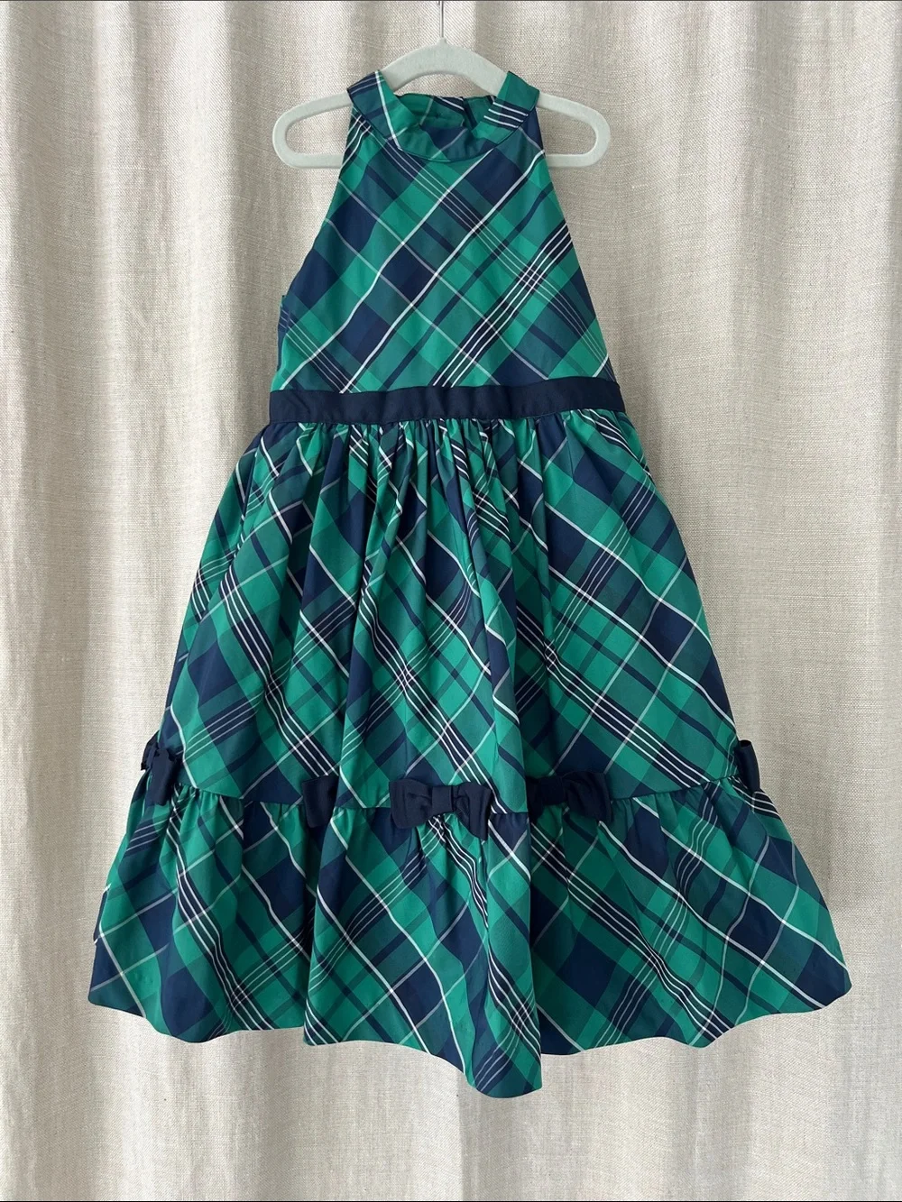 Janie and Jack Plaid Holiday Dress